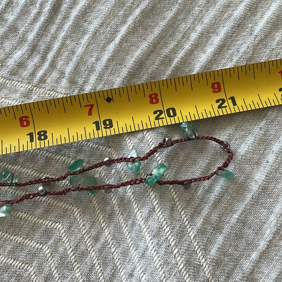 Boho Layering Jewelry Piece Necklace Bracelet Turquoise Stones Calypso Studios - Picture 3 of 6